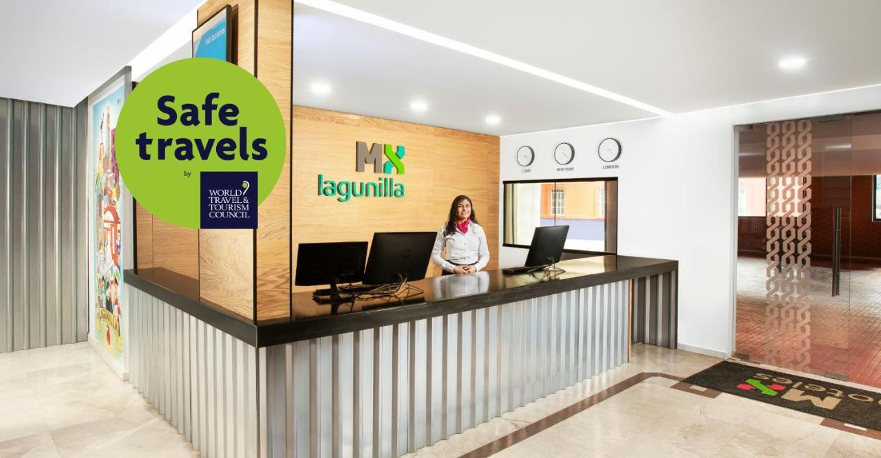 Hotel Mx Lagunilla Kota Meksiko Bagian luar foto